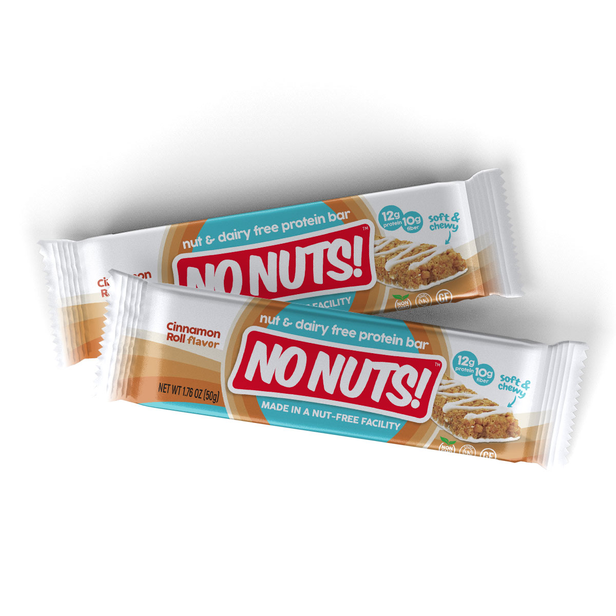 No Nuts! Cinnamon Roll Snack bars